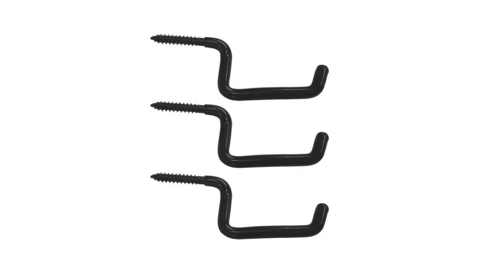 Muddy Screw-In Accessory Hooks - 3 P, Black BH002-3