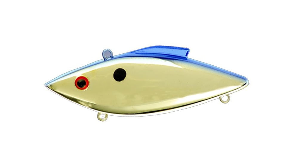 Bill Lewis Rat-L-Trap Hard Bait, Gold Blue Back, 1/2 oz, BLF-RT26B