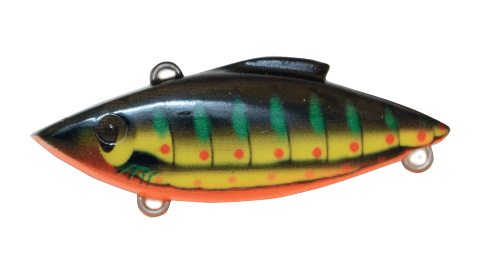 Bill Lewis Tiny-Trap Hard Bait, Black Caterpillar, 1/8 oz, BLF-TT274