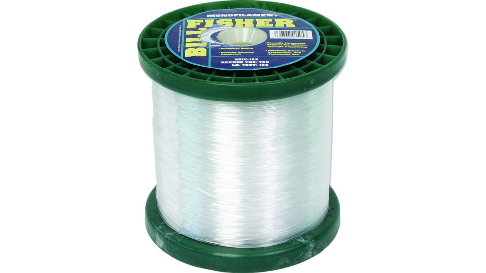 Billfisher Bulk Mono 2lb Spool 100lb 1100yd Clear, SS2C-100