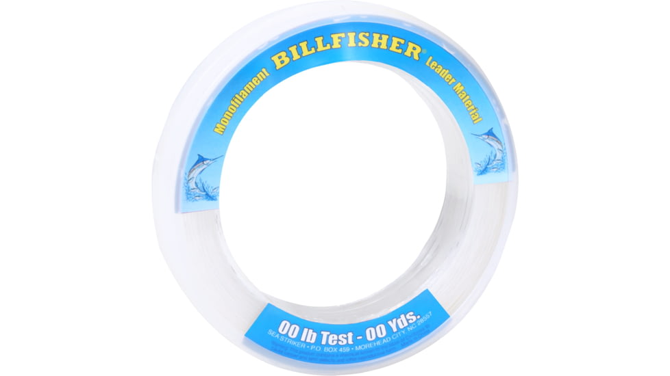 Billfisher Mono Leader Bracelet 15lb 100yd Clear, LB15100
