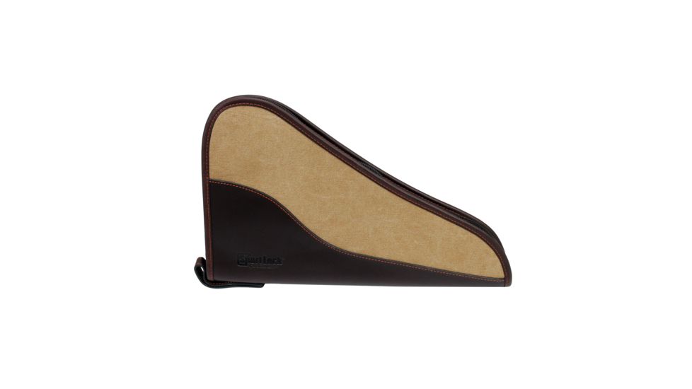 Birchwood Casey SportLock Leather And Canvas Handgun Case 14 Inch, BC-06487