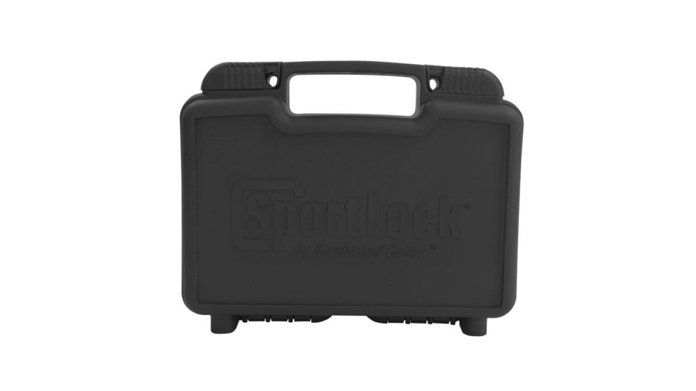 Birchwood Casey SportLock Plastic Single Handgun Case 10 Inch Black, BC-03002