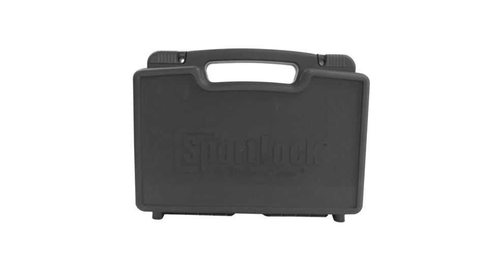 Birchwood Casey SportLock Plastic Single Handgun Case 14 Inch Black, BC-03004