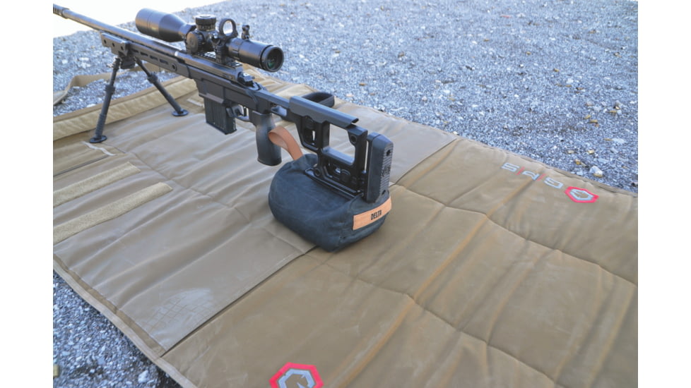 Birchwood Casey Steady-Shot Delta Heavyweight Prefilled Black Wax Canvas, BC-BAG-SSDLH