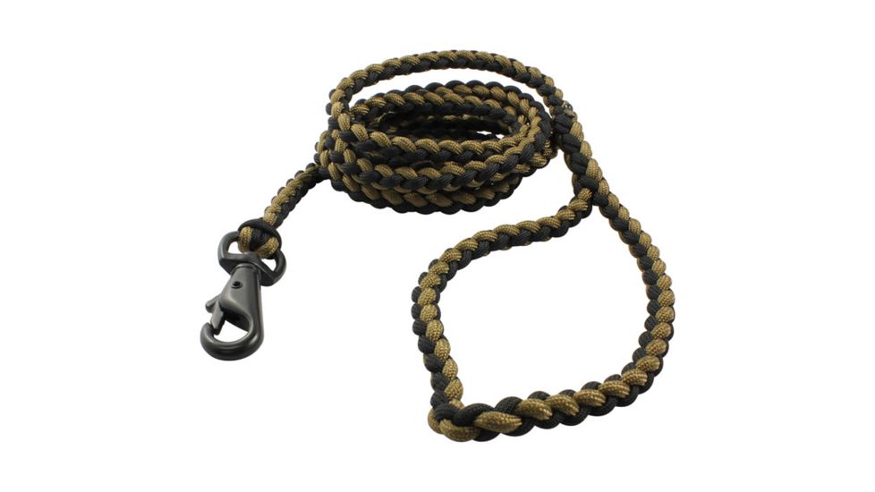 Bison Survival Dog Lead 6ft Cyt/blk 19DL CYB L