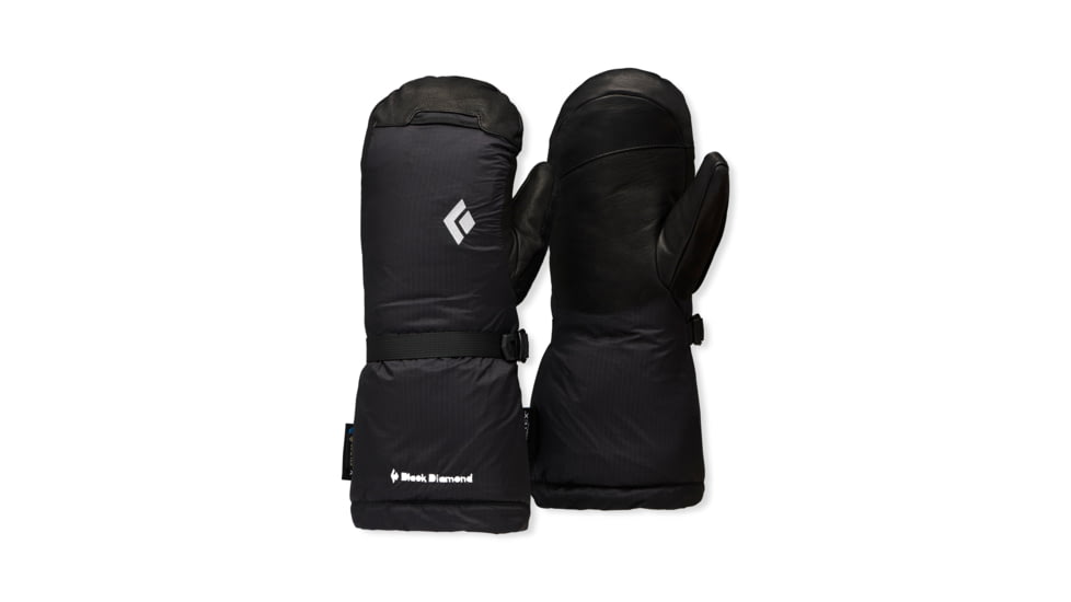 Black Diamond Absolute Mitts, Black, Extra Small, BD8010140002XSM1