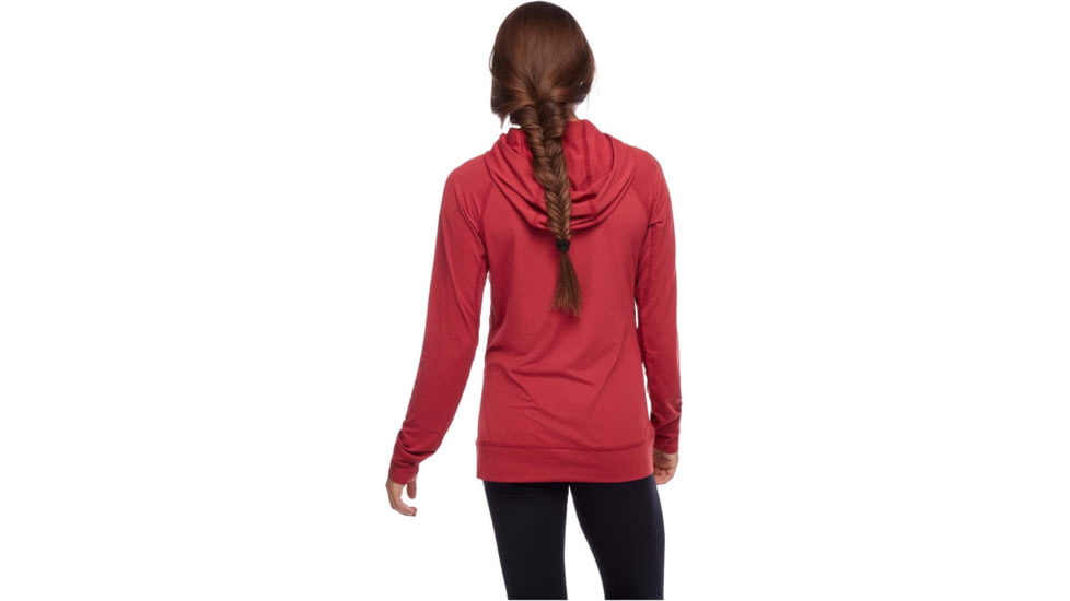 Black Diamond Alpenglow Hoody - Womens, Wild Rose, Large, AP7520806012LRG1