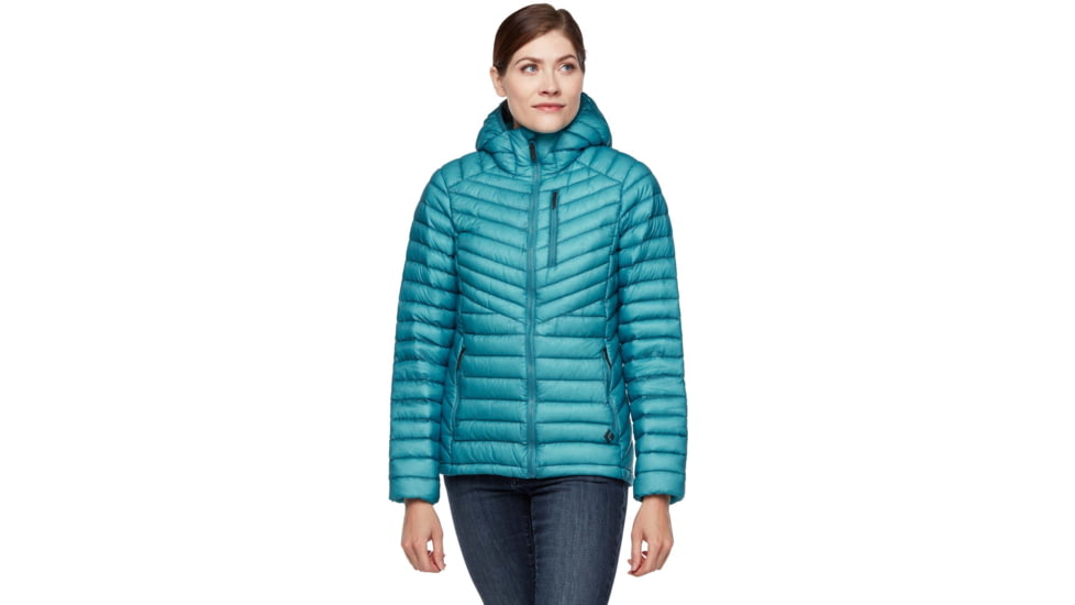 Black Diamond Approach Down Hoody - Womens, Azul, Small, AP7461884004SML1