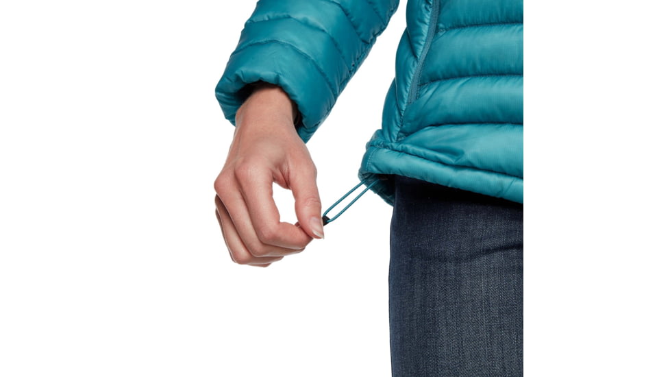 Black Diamond Approach Down Hoody - Womens, Azul, Small, AP7461884004SML1