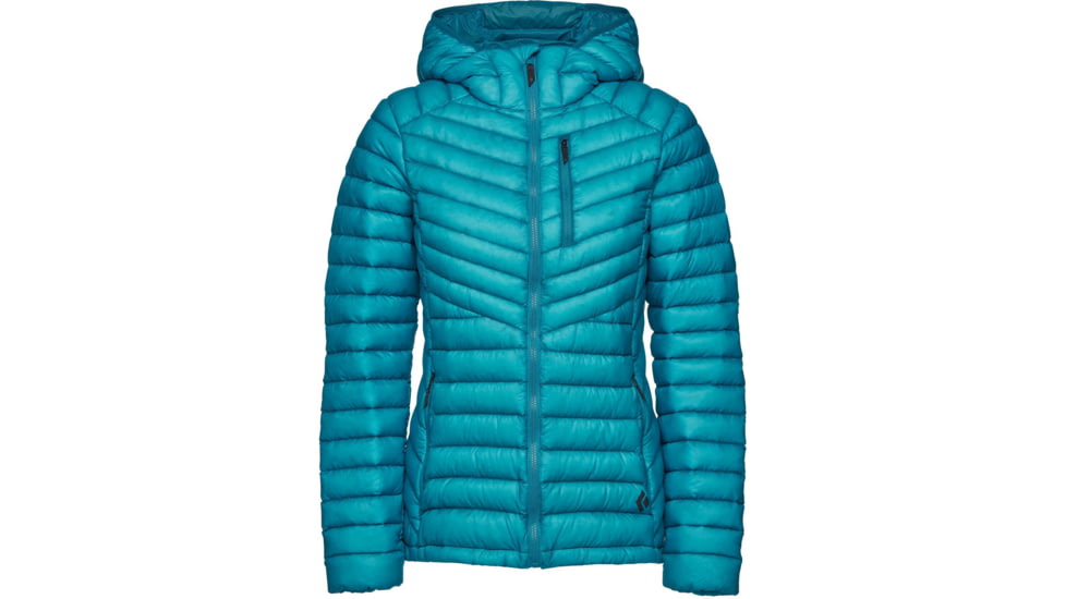 Black Diamond Approach Down Hoody - Womens, Azul, Small, AP7461884004SML1
