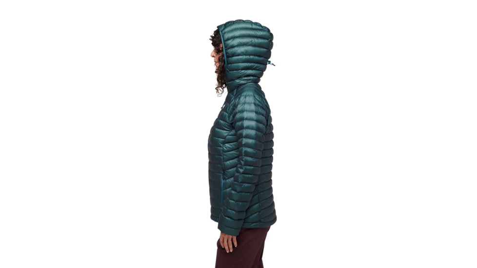 Black Diamond Approach Down Hoody - Womens, Creek Blue, Medium, AP7440934064MED1