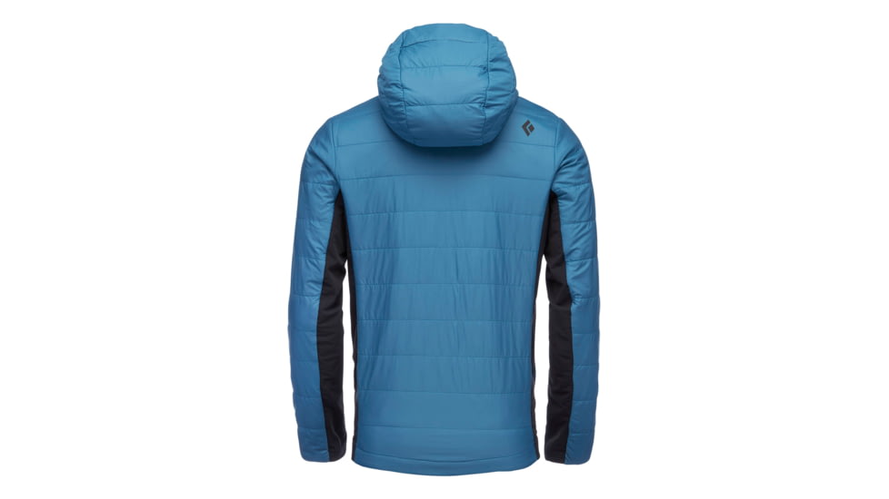 Black Diamond Aspect Wool Hoodie - Men's, Astral Blue-Black, Large, AP7460409035LRG1