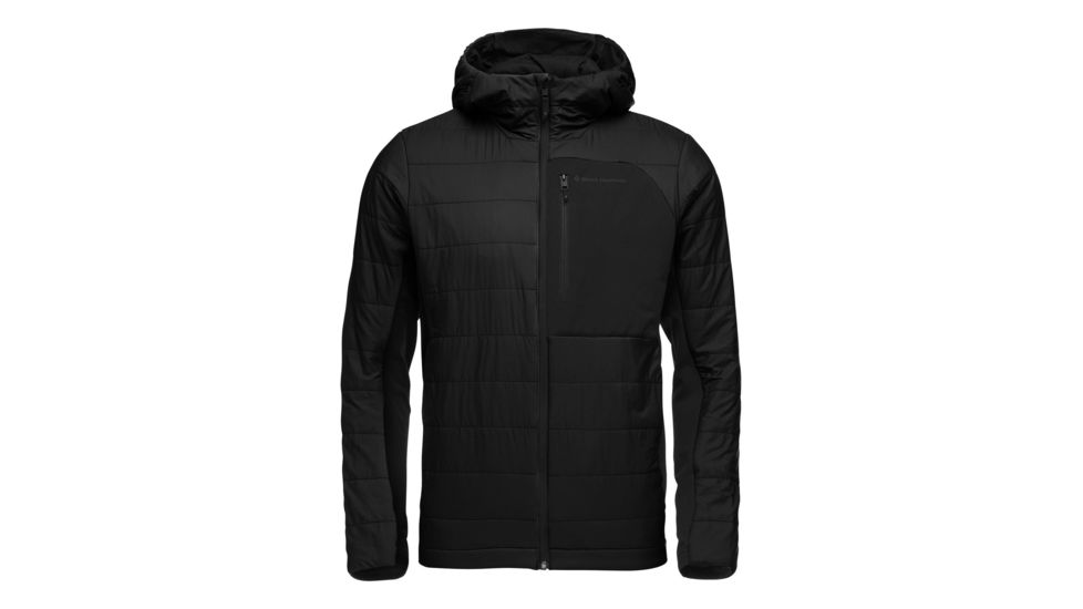 Black Diamond Aspect Wool Hoodie - Mens, Black, Medium, AP7460400002MED1