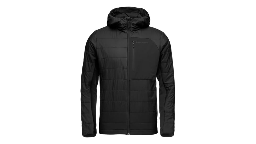 Black Diamond Aspect Wool Hoodie - Mens, Black, Small, AP7460400002SML1