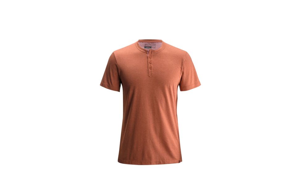Black Diamond Attitude Tee - Men's, Rust, Medium APJ9UI608MED1