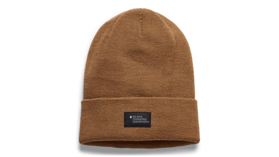 Black Diamond Badge Beanie, Dark Curry, AP7210137001ALL1
