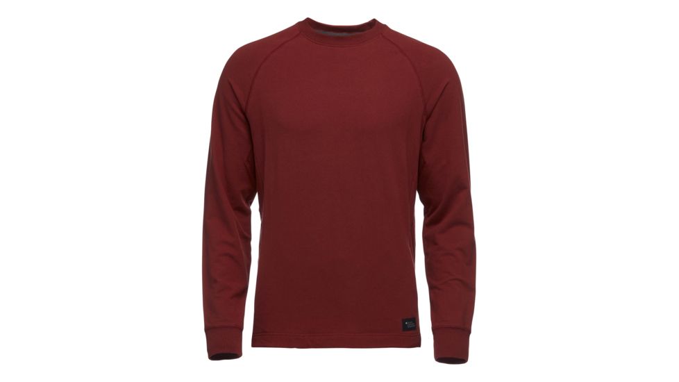 Black Diamond Basis Crew Sweater - Mens, Red Oxide, Large, AP7523206010LRG1