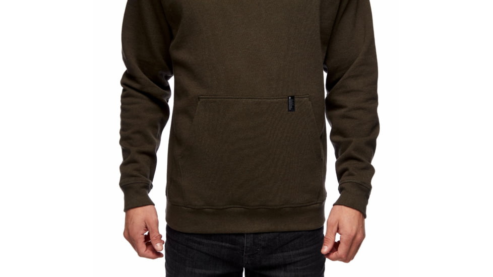 Black Diamond Basis Pullover Hoody - Mens, Cypress Heather, Large, AP7522823031LRG1