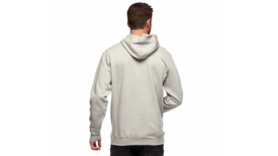 Black Diamond Basis Pullover Hoody - Mens, Nickel Heather, Small, AP7522821014SML1