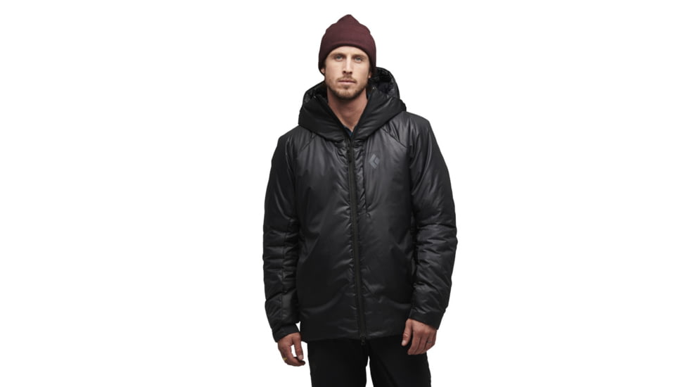 Black Diamond Belay Parka - Mens, Black, Large, AP7440050002LRG1