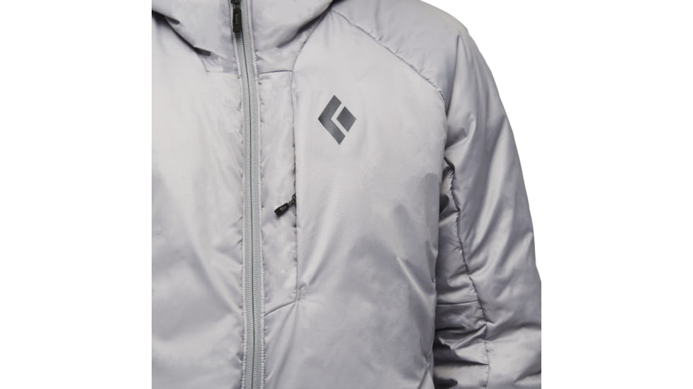 Black Diamond Belay Parka - Mens, Pewter, Large, AP7440051016LRG1