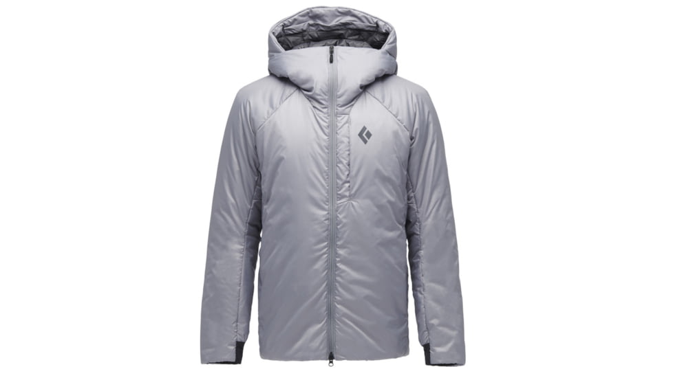 Black Diamond Belay Parka - Mens, Pewter, Large, AP7440051016LRG1