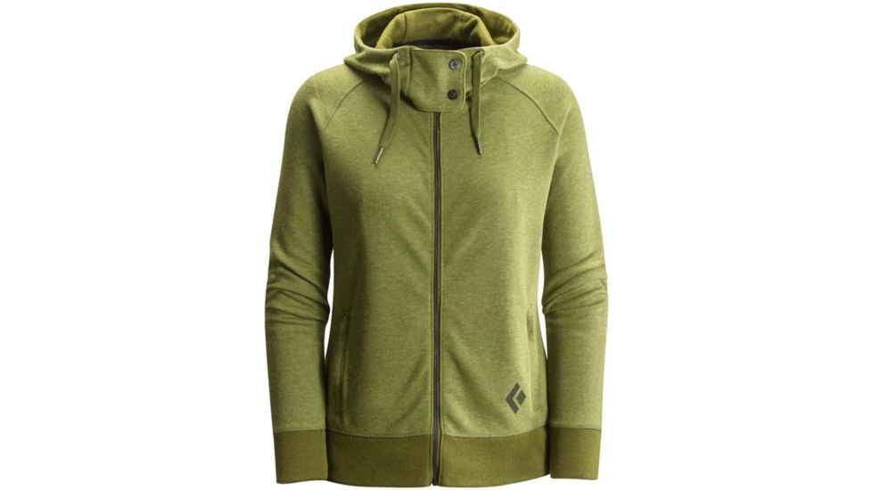 Black Diamond Boulder Hoody - Womens, Sage, Extra Large, APG696325XLG1