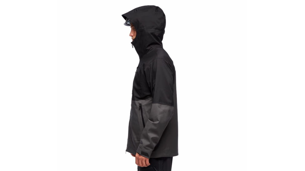 Black Diamond Boundary Line Mapp Insul Jck - Mens, Black/Carbon, Extra Large, AP7461809150XLG1