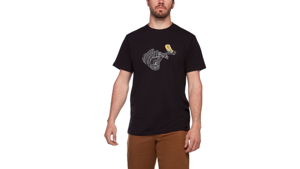 Black Diamond Cam Tee - Mens, Black, Extra Large, AP7300380002XLG1