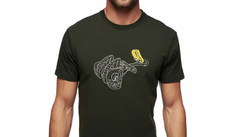 Black Diamond Cam Tee - Mens, Cypress, Extra Large, AP7300383021XLG1