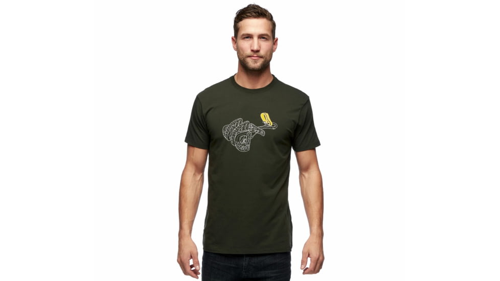 Black Diamond Cam Tee - Mens, Cypress, Extra Large, AP7300383021XLG1