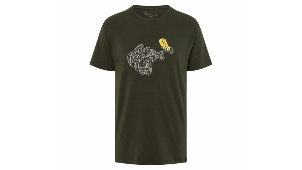 Black Diamond Cam Tee - Mens, Cypress, Extra Large, AP7300383021XLG1
