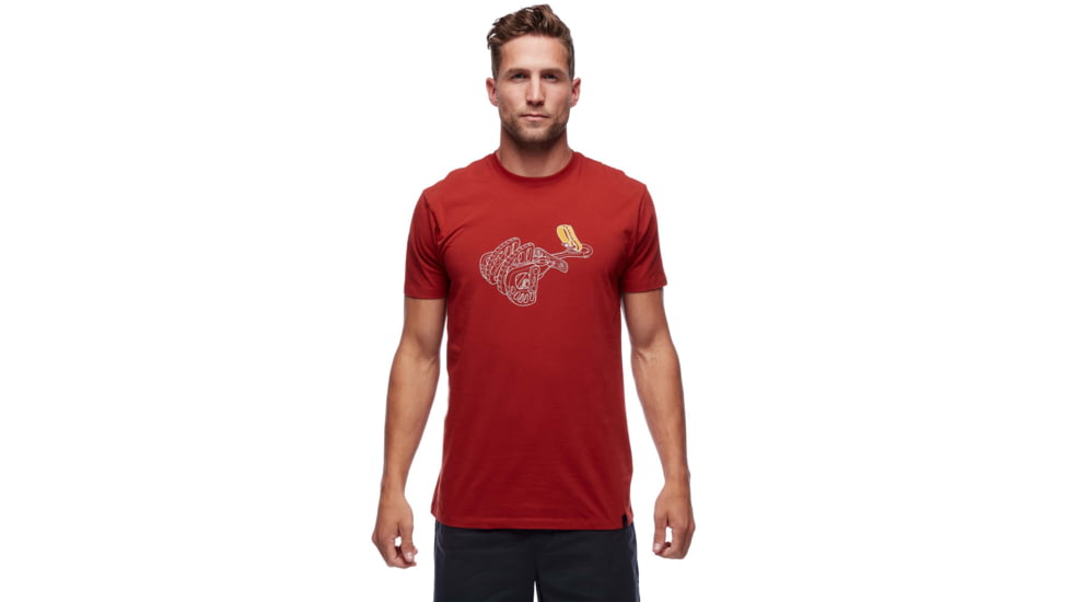Black Diamond Cam Tee - Mens, Red Rock, Medium, AP7300386019MED1