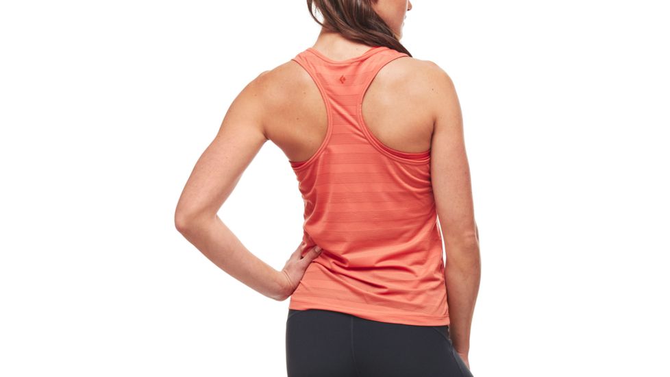 Black Diamond Campus Womens Tank Top, Guava/Tandoori, Large, APJ791886LRG1