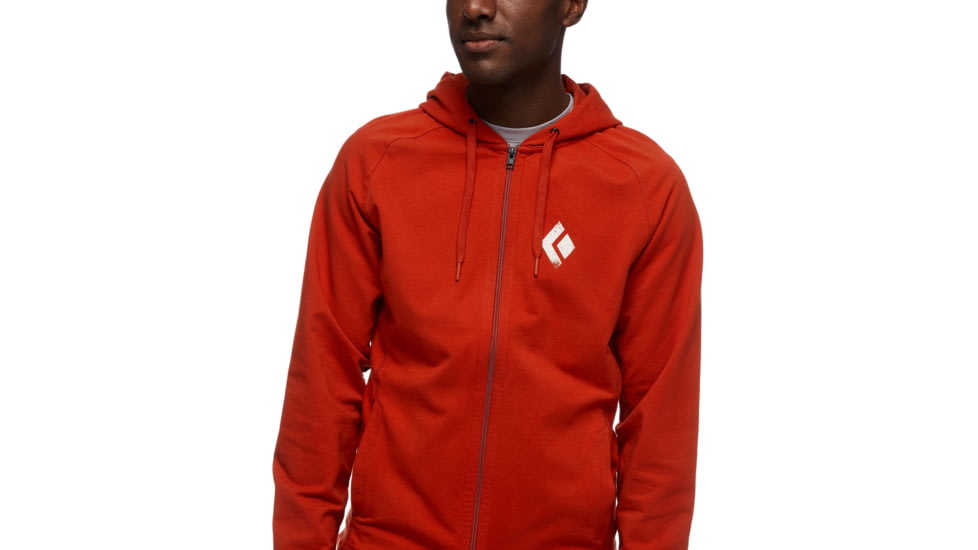 Black Diamond Chalked Up FZ Hoody - Mens, Red Rock, Large, AP7301086019LRG1