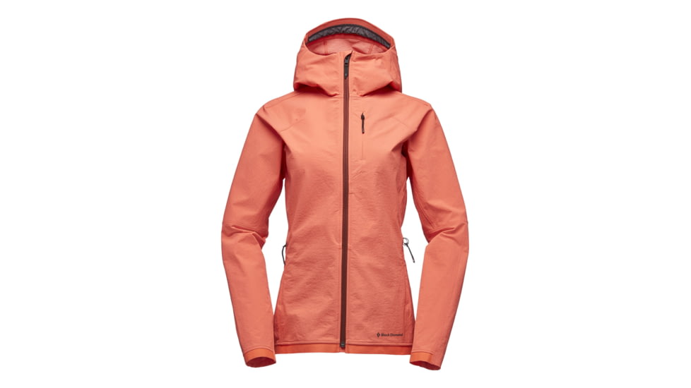 Black Diamond Cirque Shell Jacket - Womens, Papaya, Medium, AP7470016005MED1