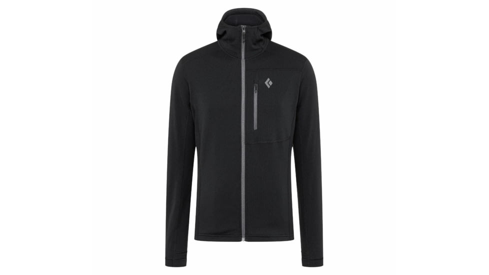 Black Diamond Coefficient Fleece Hoody - Mens, Black, Medium, AP7440200002MED1
