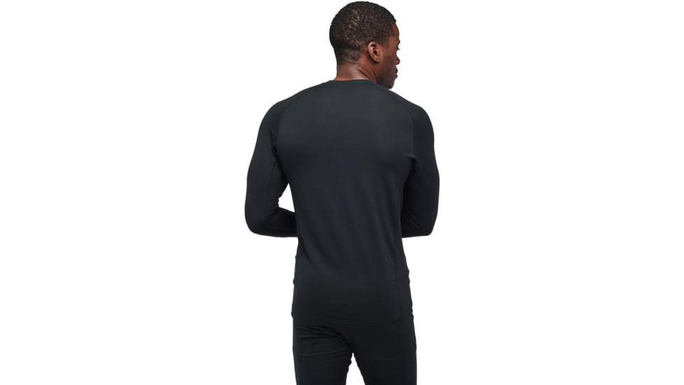 Black Diamond Coefficient LT Crew - Mens, Black, Small, AP7600250002SML1