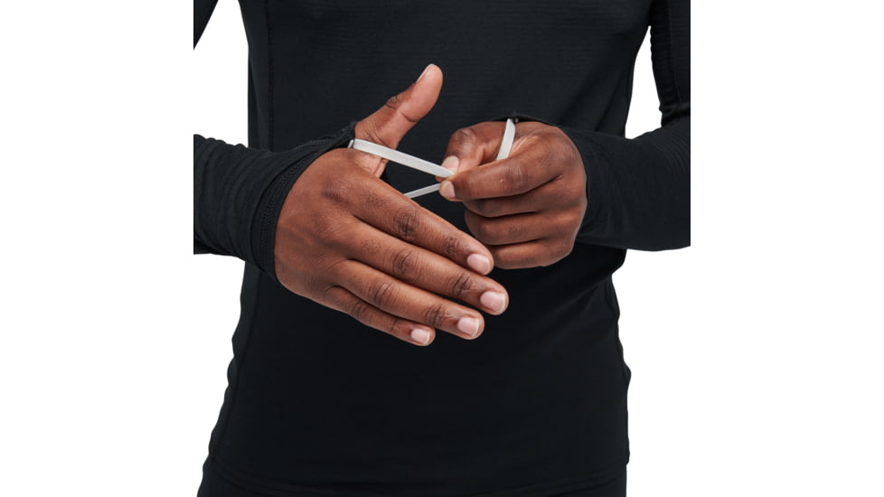 Black Diamond Coefficient LT Crew - Mens, Black, Small, AP7600250002SML1