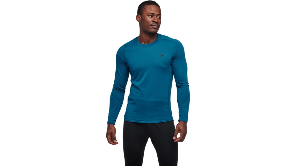 Black Diamond Coefficient LT Crew - Mens, Kingfisher, Small, AP7600254015SML1