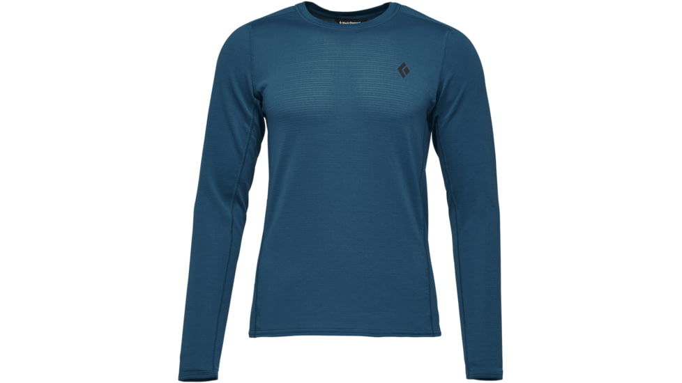 Black Diamond Coefficient LT Crew - Mens, Kingfisher, Small, AP7600254015SML1