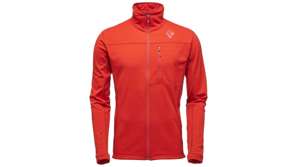 Black Diamond Coefficient Mens Jacket Midlayers, Rust, Extra Large, APYM90608XLG1