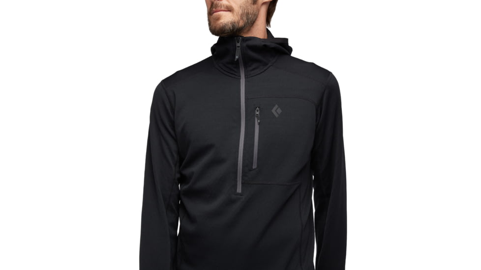 Black Diamond Coefficient QZ Hoody - Mens, Black, Medium, AP7524260002MED1
