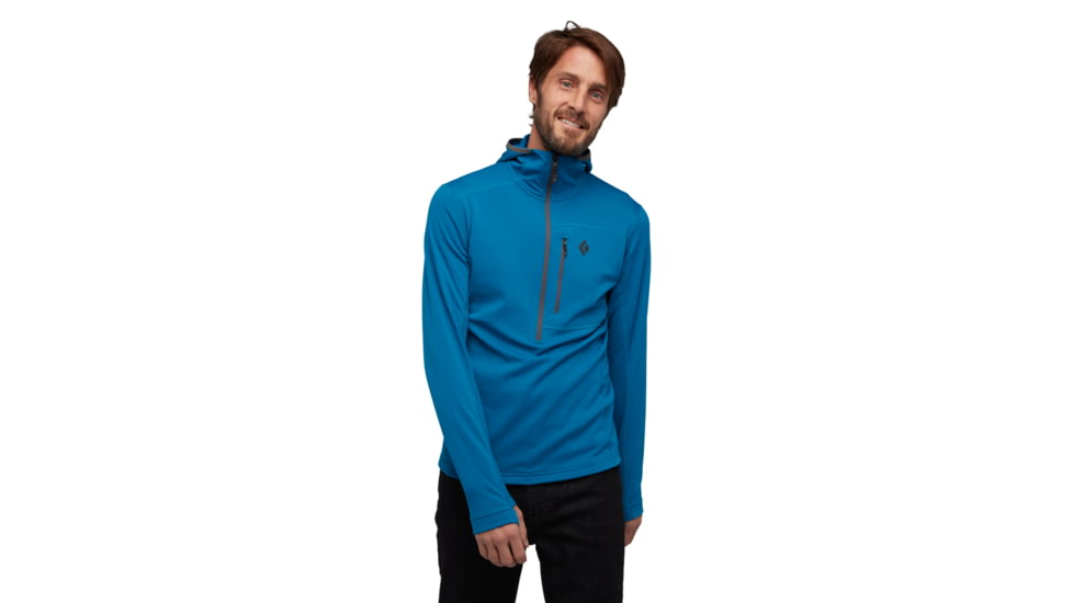 Black Diamond Coefficient QZ Hoody - Mens, Kingfisher, Large, AP7524264015LRG1