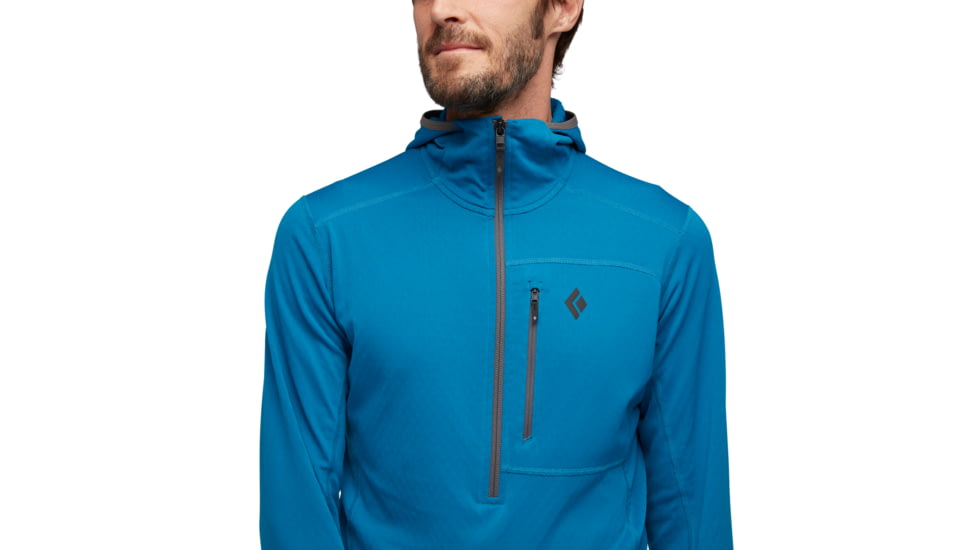 Black Diamond Coefficient QZ Hoody - Mens, Kingfisher, Large, AP7524264015LRG1