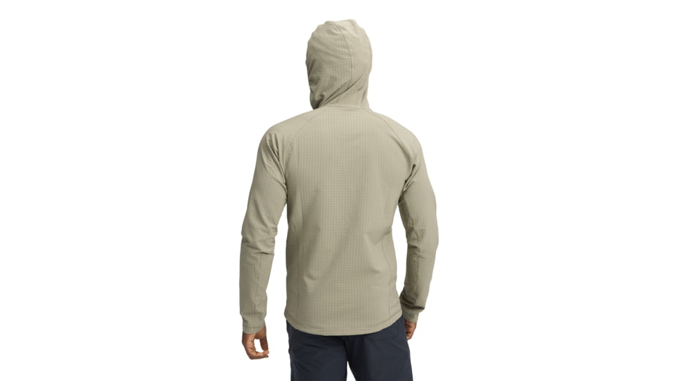 Black Diamond Coefficient Storm Full Zip Hoody - Mens, Pine Smoke, Extra Large, AP7440183060XLG1