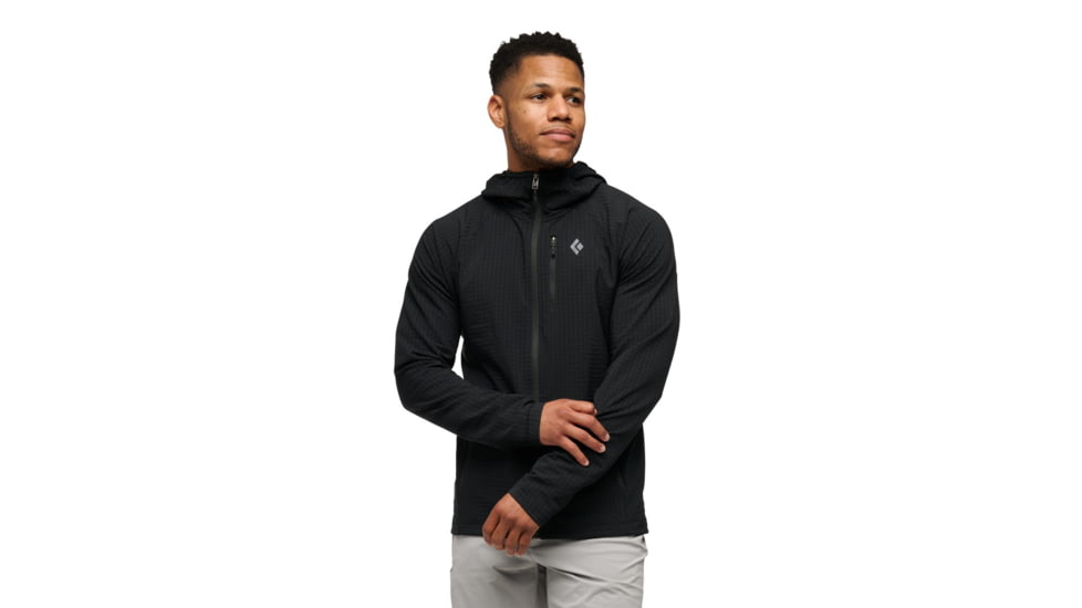 Black Diamond Coefficient Storm FZ Hoody - Mens, Black, Small, AP7440180002SML1