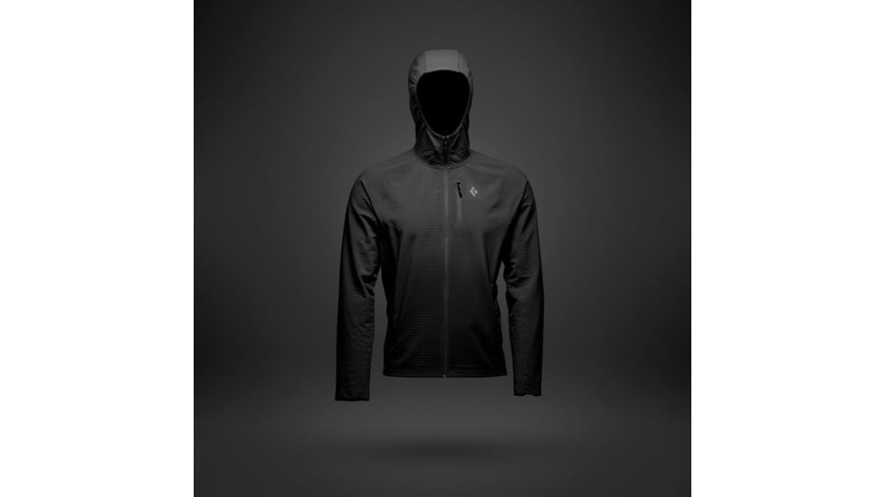 Black Diamond Coefficient Storm FZ Hoody - Mens, Black, Small, AP7440180002SML1