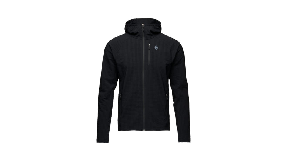 Black Diamond Coefficient Storm FZ Hoody - Mens, Black, Small, AP7440180002SML1